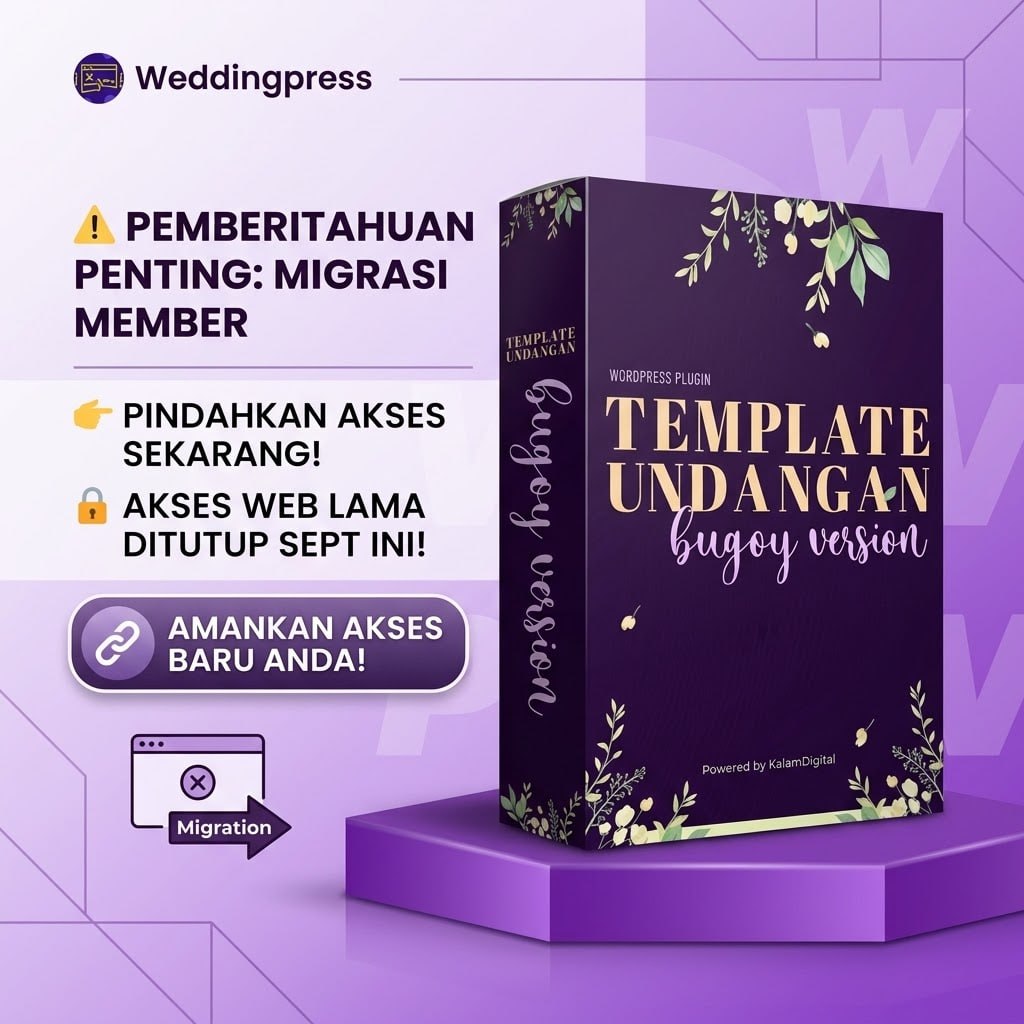 Kelas Website Undangan Bunga Goyang (Kewud Bugoy)